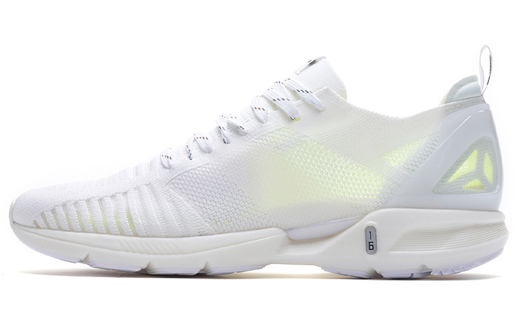 (Women) Li-Ning Super Light 16 'White Breathable Knit Low-Top' ARBP012-4