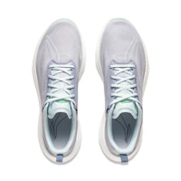 Shop LiNing李寧 品牌LOGO 字母 低筒跑步鞋 女款 紫煙藍