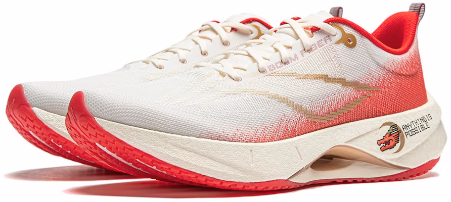 (Women) Li-Ning Superlight 21 'White Red' ARBU002-44 Lookbook (Women) Li-Ning Superlight 21 'White Red' ARBU002-44