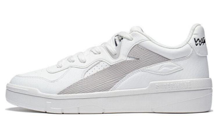 Buy (W) 李寧 超軽ウェーブ 白/グレー (Rīningu Chōkei Uēbu Shiro/Gurē) AGCT116-1