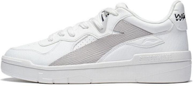 LiNing李寧 唯我 LITE 防滑減震 低筒 板鞋 女款 白灰 Buy LiNing李寧 唯我 LITE 防滑減震 低筒 板鞋 女款 白灰