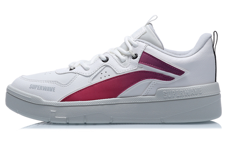 (Women) Li-Ning Superwave Low 'White Red' AGCQ228-2