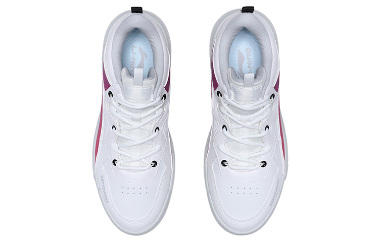 Shop (W) Li-Ning Superwave Low ''Blanc Rouge'' AGCQ228-2