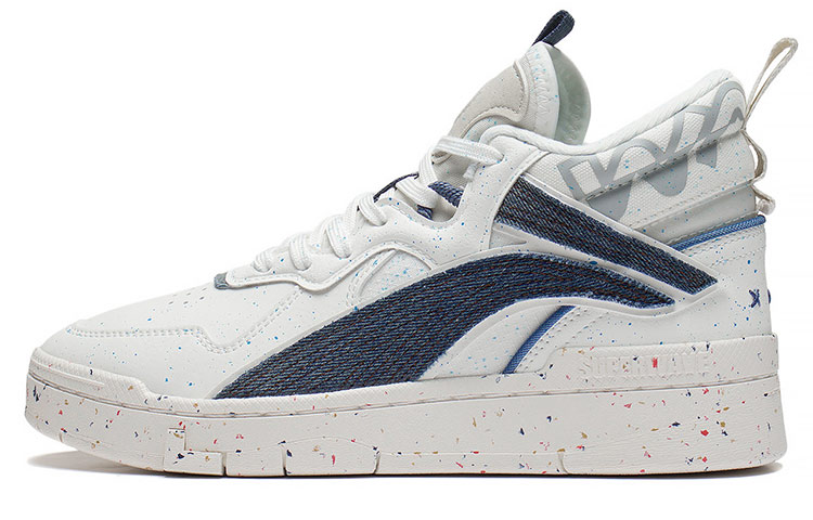 (Women) Li-Ning Superwave Mid 'White Navy' AGCS106-2