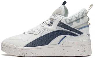 (Women) Li-Ning Superwave Mid 'White Navy' AGCS106-2 (Women) Li-Ning Superwave Mid 'White Navy' AGCS106-2