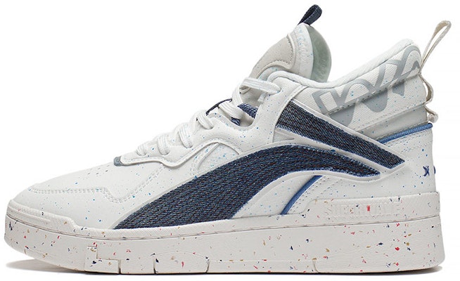 (Women) Li-Ning Superwave Mid 'White Navy' AGCS106-2 Buy (Women) Li-Ning Superwave Mid 'White Navy' AGCS106-2