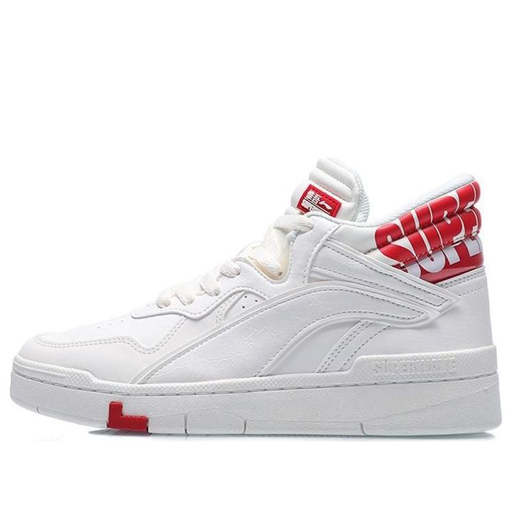(Women) Li-Ning Superwave Mid 'White Red' AGCQ238-4