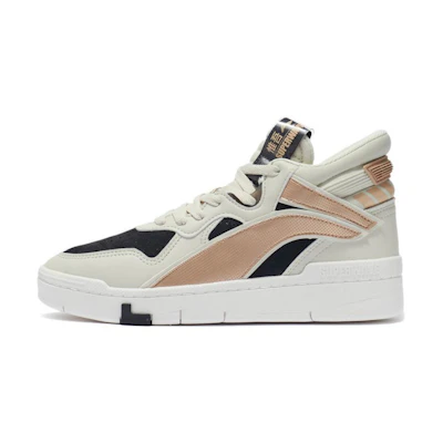 (W) Li-Ning Suprewave Mid 'White Black Gold'