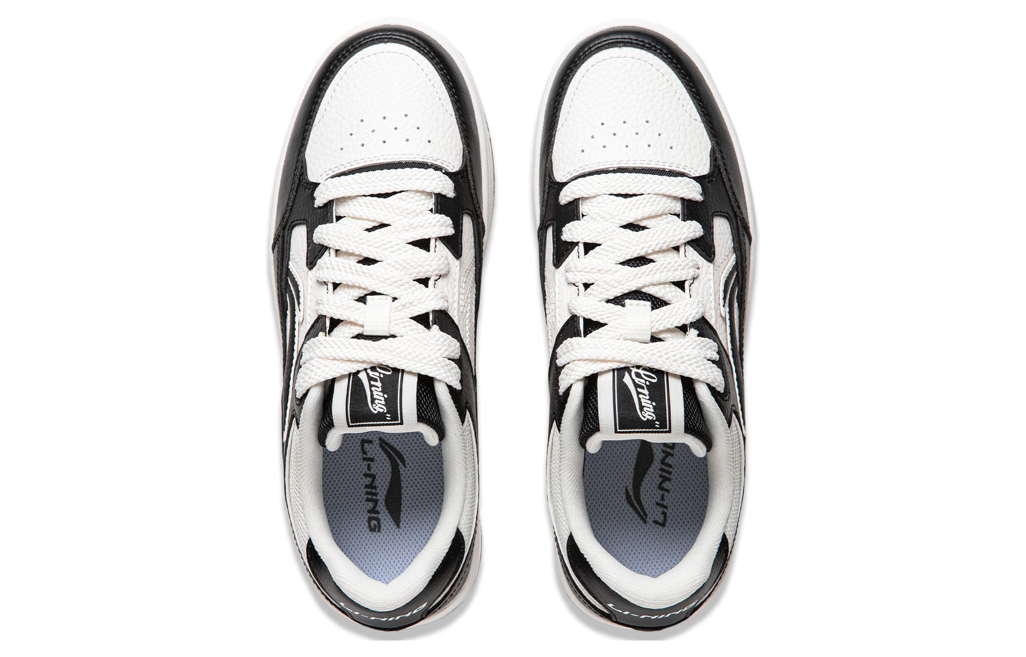 Shop (W) Li-Ning Tianji 'Blanco Negro' AGCU096-4