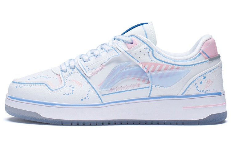 (Women) Li-Ning Tianji 'White Blue Pink' AGCT376-1