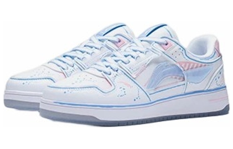Lookbook (W) Li-Ning Tianji 'Blanco Azul Rosa' AGCT376-1