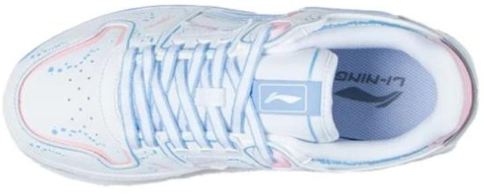 (Women) Li-Ning Tianji 'White Blue Pink' AGCT376-1 Shop (Women) Li-Ning Tianji 'White Blue Pink' AGCT376-1