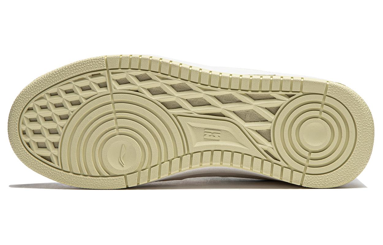 Sizing LiNing李寧 天跡 休閒百搭 防滑耐磨 低筒 板鞋 女款 白綠