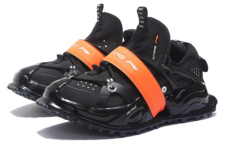 Lookbook (Women) Li-Ning Titan Halo 'Black Orange' AZGS102-1