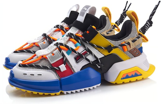 (Women) Li-Ning Titan x 2019 New York Fashion Week 'Yellow Blue' AGLP088-2 Lookbook (Women) Li-Ning Titan x 2019 New York Fashion Week 'Yellow Blue' AGLP088-2