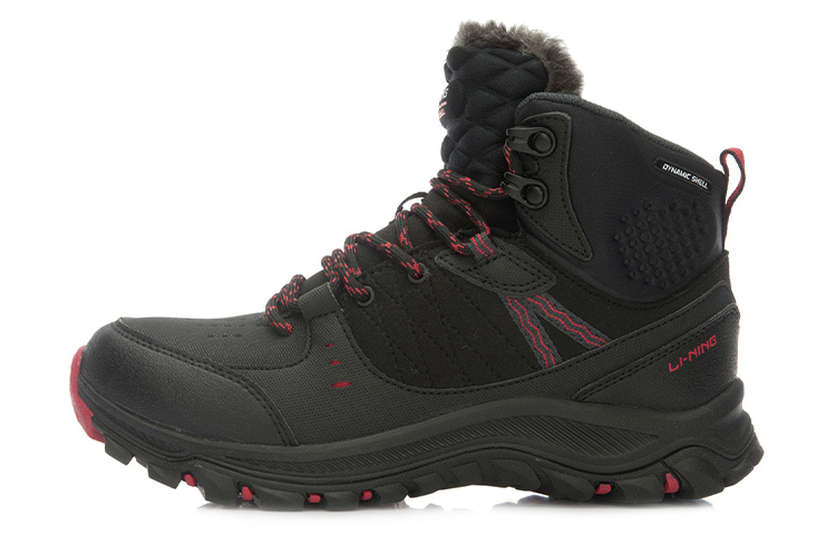 (Women) Li-Ning Trail Running Sneaker 'Black Red' AHTK006-2