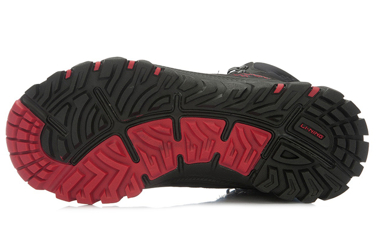 Purchase (W) Li-Ning Trail Running Sneaker ''Schwarz Rot'' AHTK006-2
