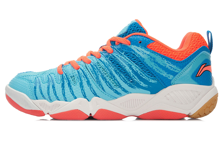 (Women) Li-Ning Training Running Shoes 'Blue Orange' AYTL016-1