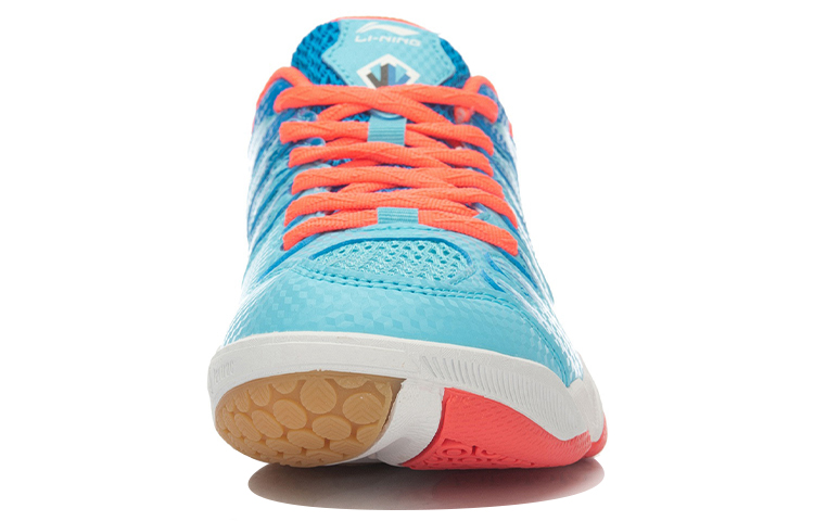 Shop (W) Sepatu Lari Latihan Li-Ning 'Biru Oranye' AYTL016-1