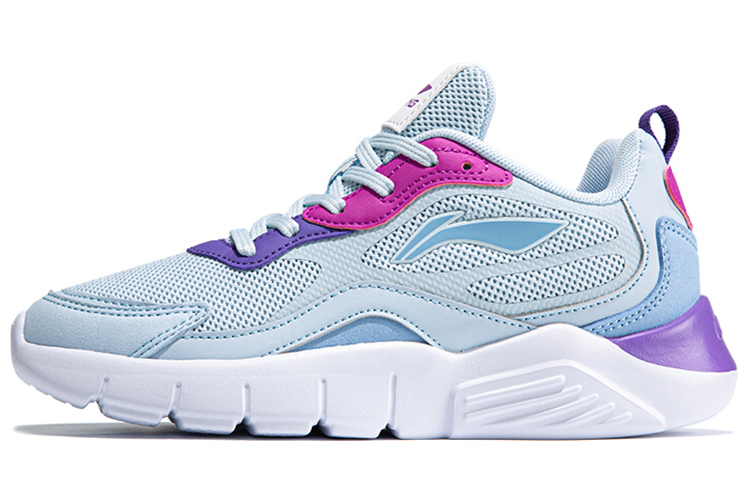 (Women) Li-Ning Trend Lightweight Low-Top Running 'Light Blue' AGCQ332-1