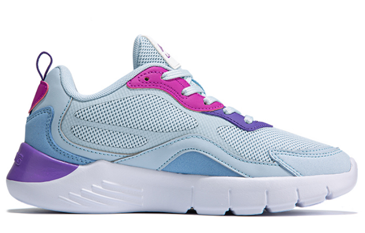 Order (W) Li-Ning Trend Baskets Basses Légères Running ''Bleu Clair'' AGCQ332-1