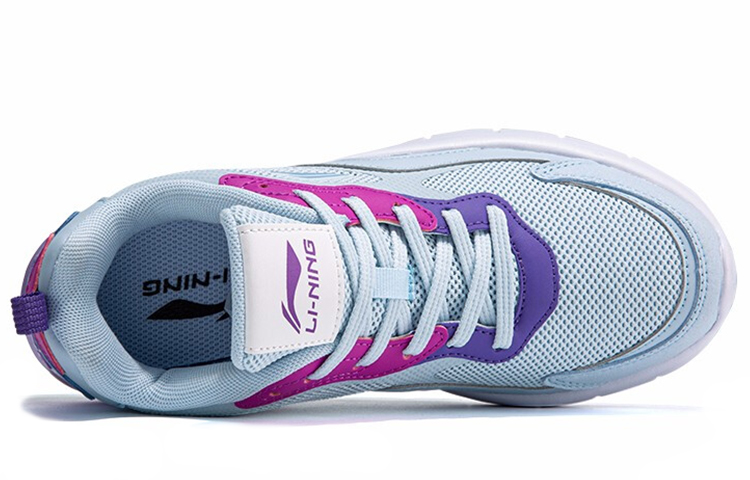 Lookbook (W) Li-Ning Trend Baskets Basses Légères Running ''Bleu Clair'' AGCQ332-1