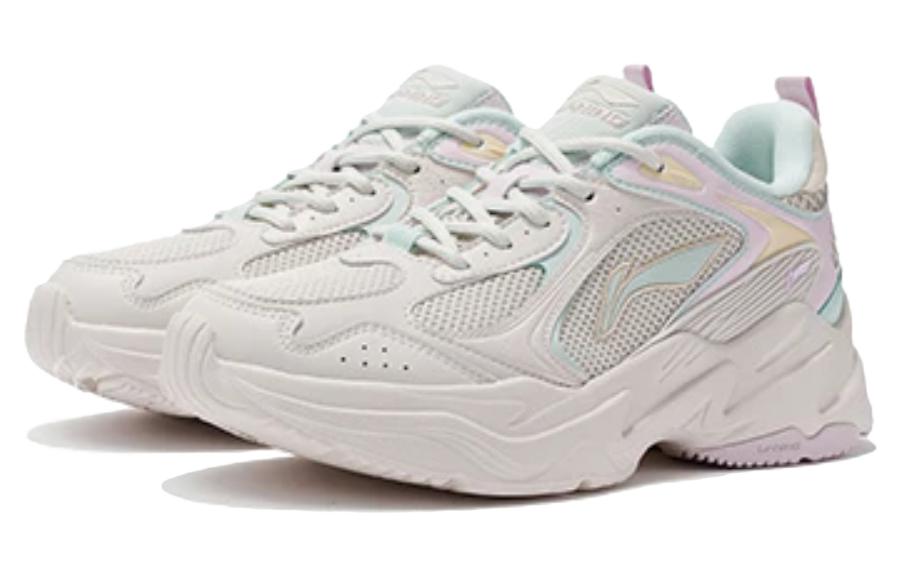 Lookbook (W) Kasut Lari Trend Li-Ning 'Putih Merah Jambu' ARLS008-4