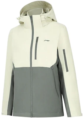 (Women) Li-Ning Tri-color Fitness Series Hooded 3-in-1 Jacket Light Tea Green AWBT014-1 Buy (Women) Li-Ning Tri-color Fitness Series Hooded 3-in-1 Jacket Light Tea Green AWBT014-1