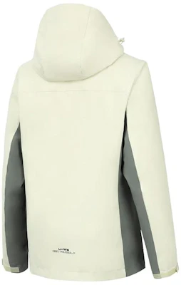 (Women) Li-Ning Tri-color Fitness Series Hooded 3-in-1 Jacket Light Tea Green AWBT014-1 Lookbook (Women) Li-Ning Tri-color Fitness Series Hooded 3-in-1 Jacket Light Tea Green AWBT014-1