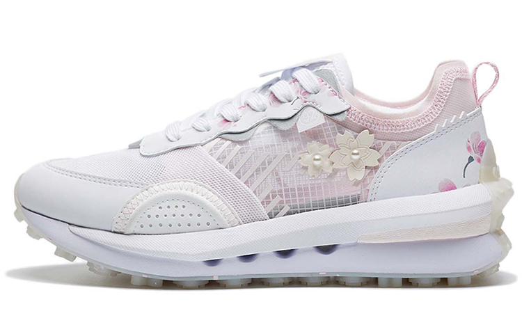 (Women) Li-Ning V2 Sakura Training Lifestyle Shoes 'White Pink' AGCS026-2
