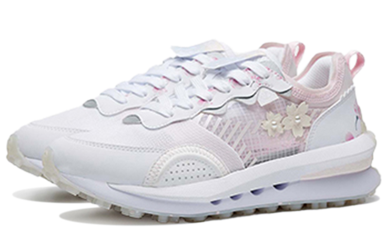 Lookbook (W) Zapatillas Li-Ning V2 Sakura Entrenamiento Lifestyle 'Blanco Rosa' AGCS026-2