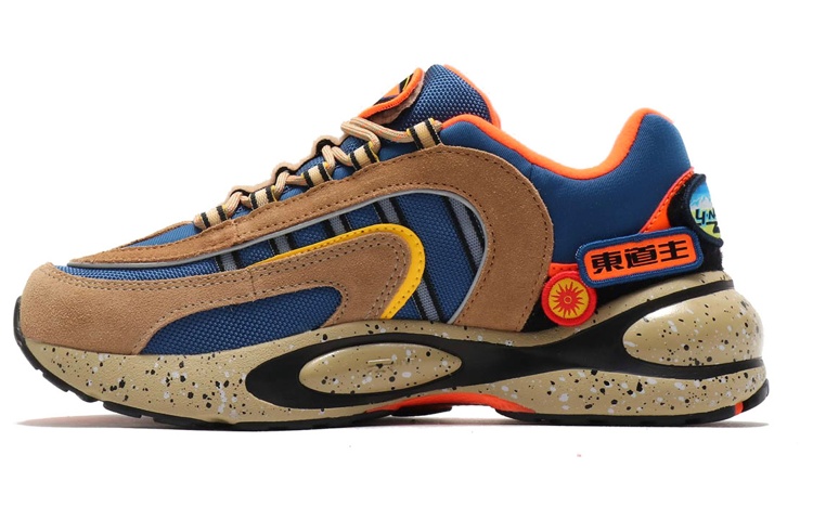 (Women) Li-Ning V8 X 2019 New York Fashion Week 'Blue Yellow' ARHP228-2