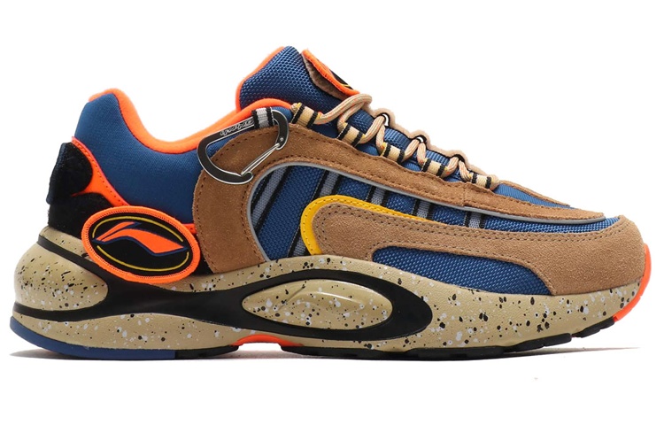 Order (W) Li-Ning V8 X 2019 Semaine de la Mode New York ''Bleu Jaune'' ARHP228-2