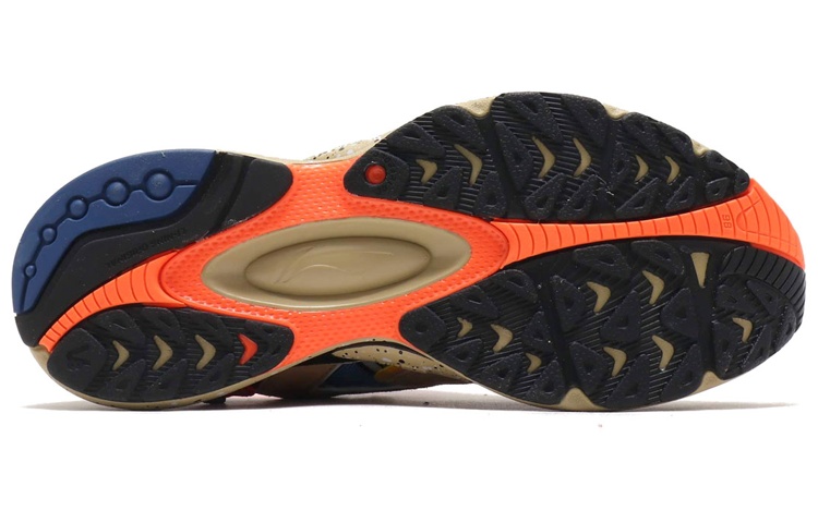 Shop (W) Li-Ning V8 X 2019 Semaine de la Mode New York ''Bleu Jaune'' ARHP228-2
