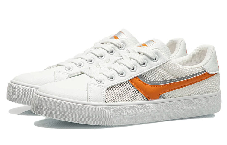 Lookbook (W) Li-Ning Vintage Skate Schuhe ''Weiß Orange'' AGCR396-2