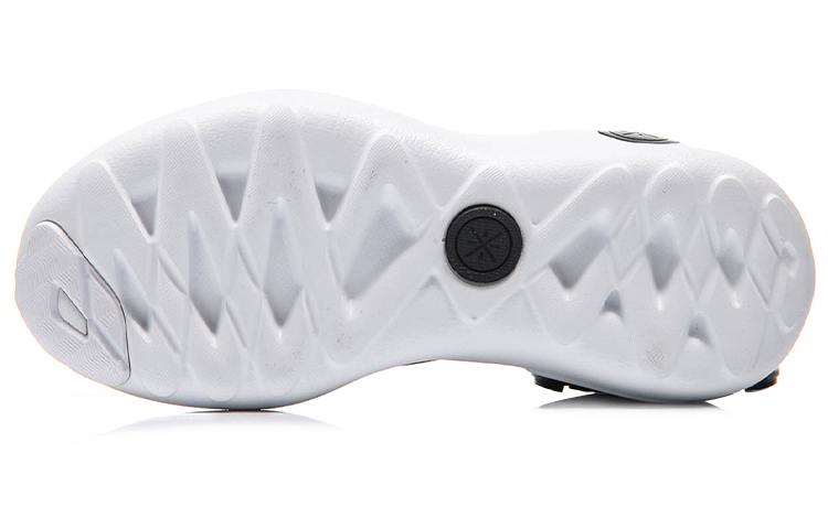Purchase (W) Li-Ning Wade Samurai III Hoge Retro Basketbalschoenen ''Zwart Wit'' ABCM032-1