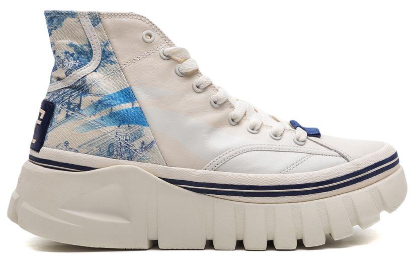 (W) Li-Ning Wave Boot 'White Blue' 圖 2