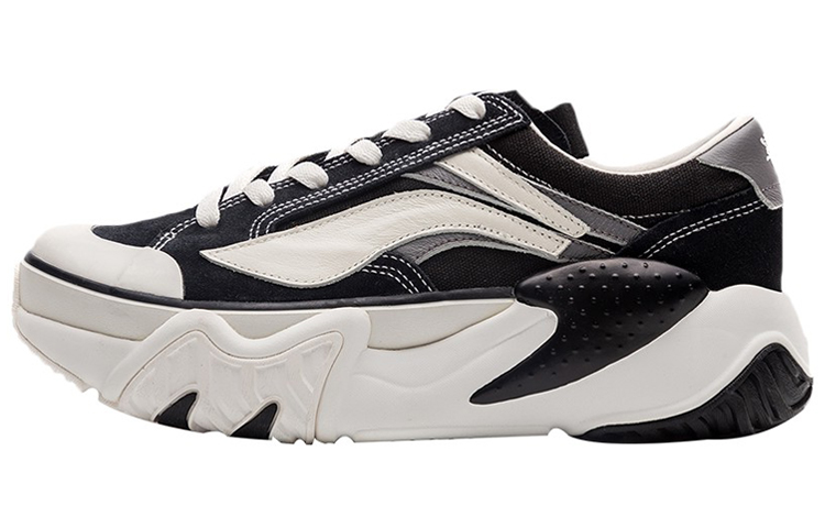 (Women) Li-Ning Wave HBRD 'Black White' AGCP378-7