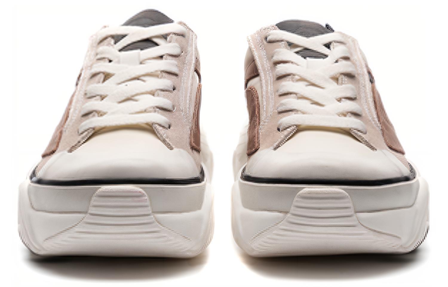 Lookbook (W) Li-Ning Wave HBRD ''Blanc Noir Marron'' AGCP378-6