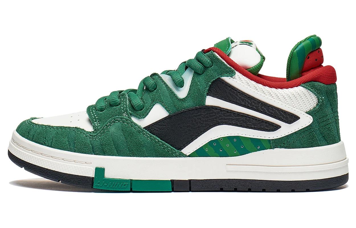 (Women) Li-Ning Wave Pro Skate Shoes 'White Green' AECT010-1