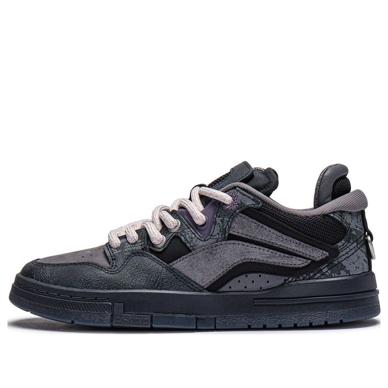 (Women) Li-Ning Wave Pro x Pleasures 'Black Grey' AECT066-1