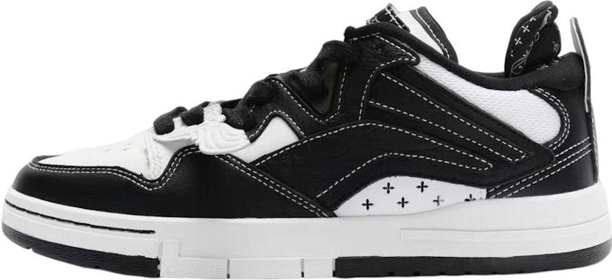 SMFK x LiNing李寧 惟吾 Pro 舒適潮流 防滑耐磨 低幫 板鞋 女款 黑白 Buy SMFK x LiNing李寧 惟吾 Pro 舒適潮流 防滑耐磨 低幫 板鞋 女款 黑白