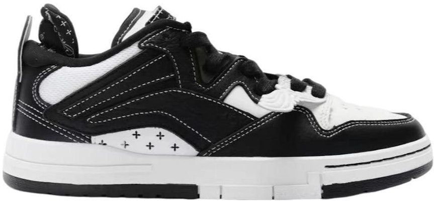 SMFK x LiNing李寧 惟吾 Pro 舒適潮流 防滑耐磨 低幫 板鞋 女款 黑白 Order SMFK x LiNing李寧 惟吾 Pro 舒適潮流 防滑耐磨 低幫 板鞋 女款 黑白