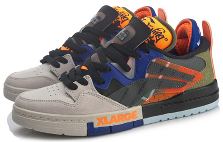 Lookbook (W) Li-Ning Wave Pro x Xlarge 'Gris Naranja'. AGCQ462-1