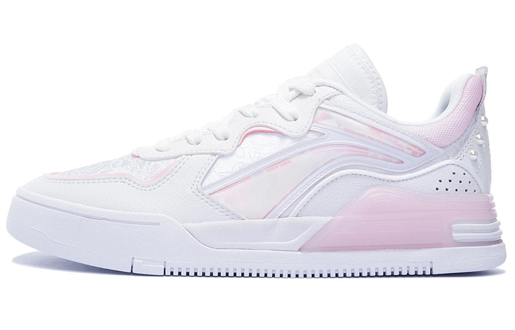 (Women) Li-Ning Wave V1 Cherry Blossom Series 'White' AGCS182-3