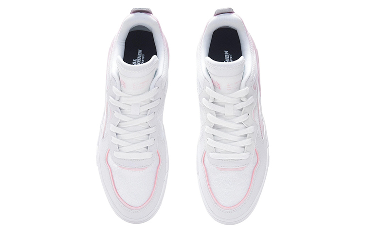 Lookbook (W) Li-Ning Wave V1 Serie Flor de Cerezo 'Blanco' AGCS182-3