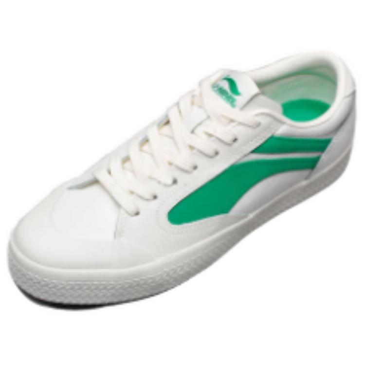 Lookbook LiNing李寧 惟吾 低幫 板鞋 女款 白綠