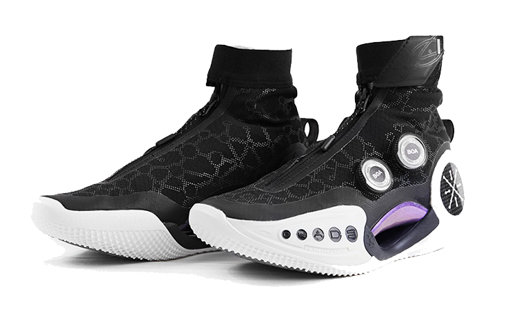 Lookbook (W) Li-Ning Way of Wade 9 Infinity 'Hitam Biru' ABER002-1