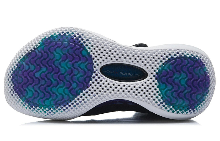 Shop (W) Li-Ning Way of Wade 9 Infinity 'Hitam Biru' ABER002-1