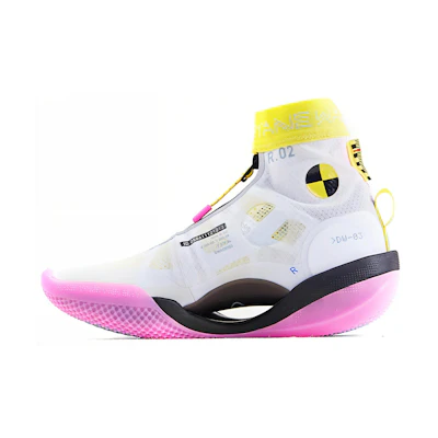 (W) Li-Ning Way of Wade 9 Infinity Test R2 'White Pink Yellow'